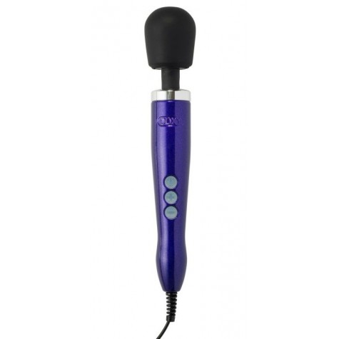 Фиолетовый вибратор Doxy Die Cast Wand Massager - 34 см.